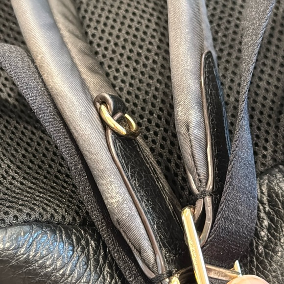 Coach Colorblock Charlie Pebbled Leather Backpack - Picture 17 of 17